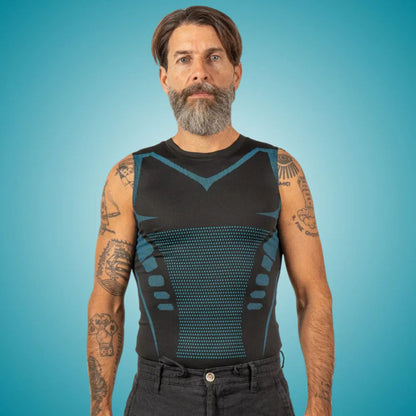 Cosyrae Top Snellente Da Uomo: Modellamento Discreto Per Una Pancia Più Piatta