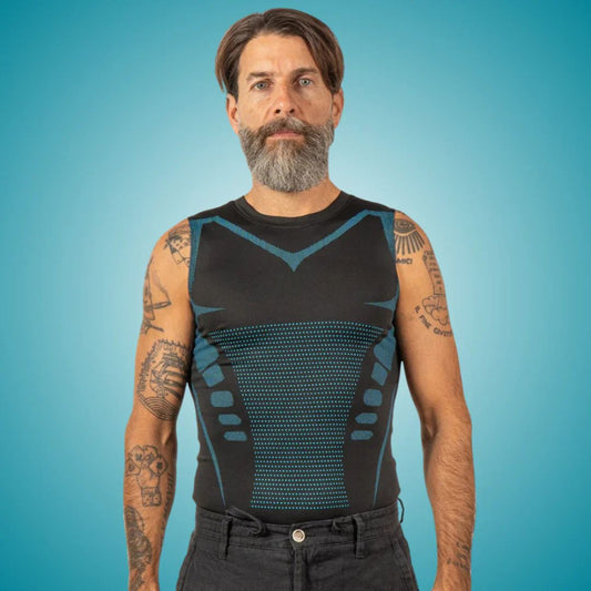 Cosyrae Top Snellente Da Uomo: Modellamento Discreto Per Una Pancia Più Piatta