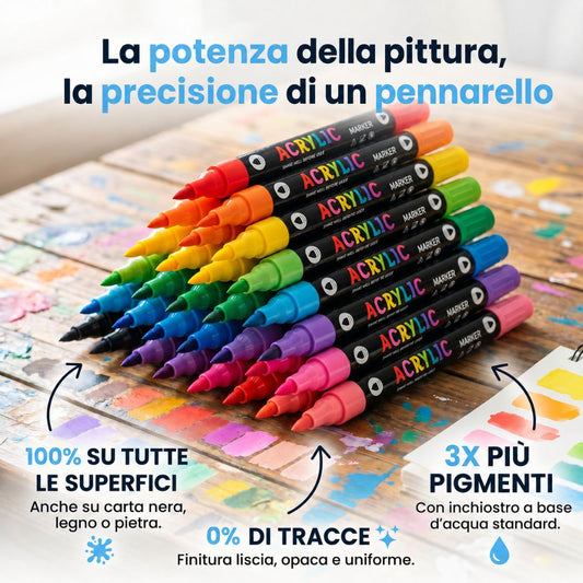 ACRYL'ART™ - Pennarelli acrilici