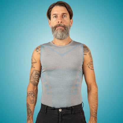 Cosyrae Top Snellente Da Uomo: Modellamento Discreto Per Una Pancia Più Piatta