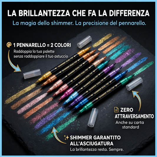L'ÉCLAT'ART™ — Pennarelli glitterati