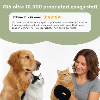 FurFree™ – Guanto Anti-Peli Riutilizzabile & Ecologico