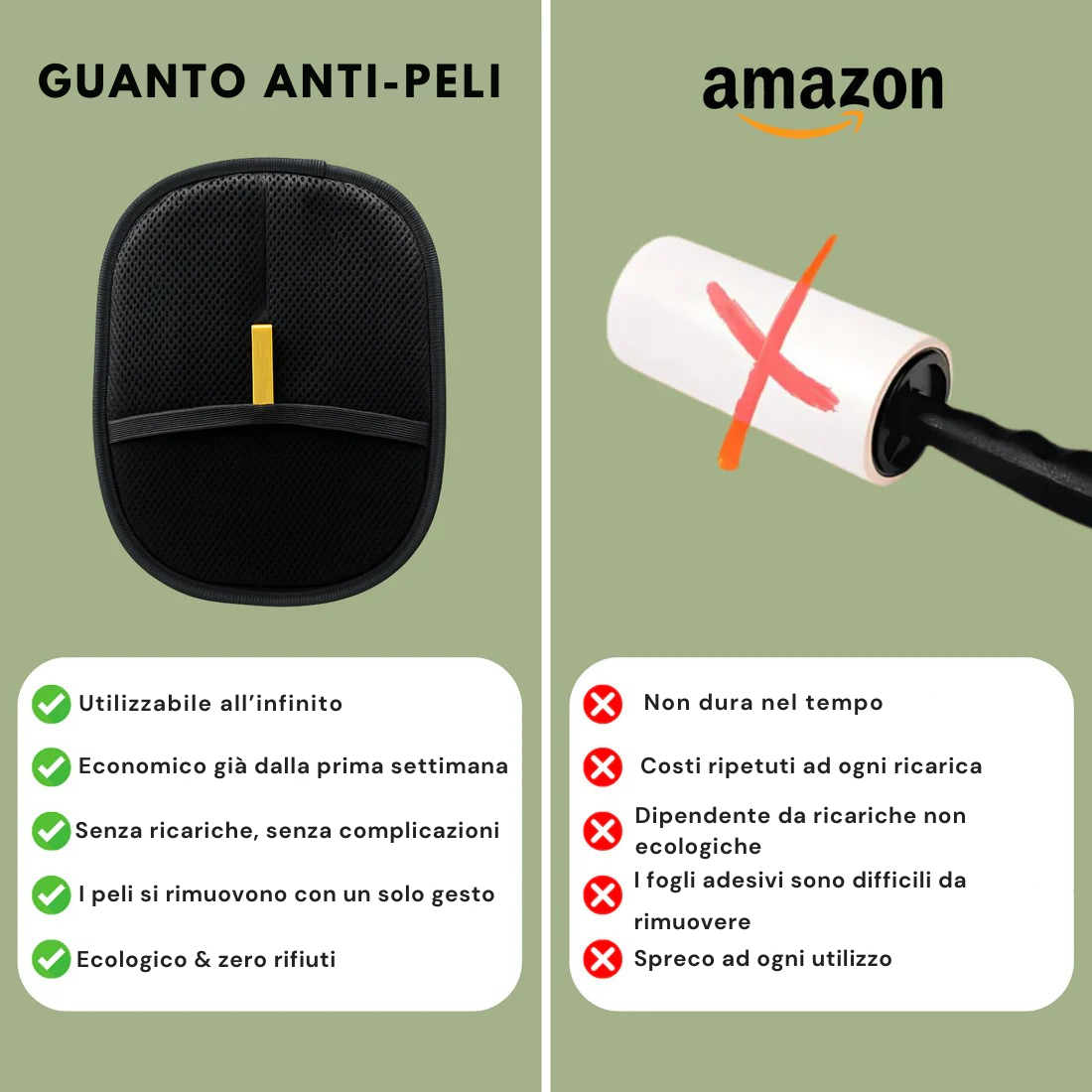 FurFree™ – Guanto Anti-Peli Riutilizzabile & Ecologico