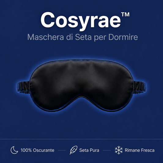 Cosyrae Maschera per dormire in seta