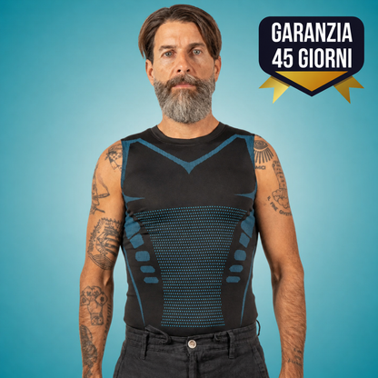Cosyrae Top Snellente Da Uomo: Modellamento Discreto Per Una Pancia Più Piatta