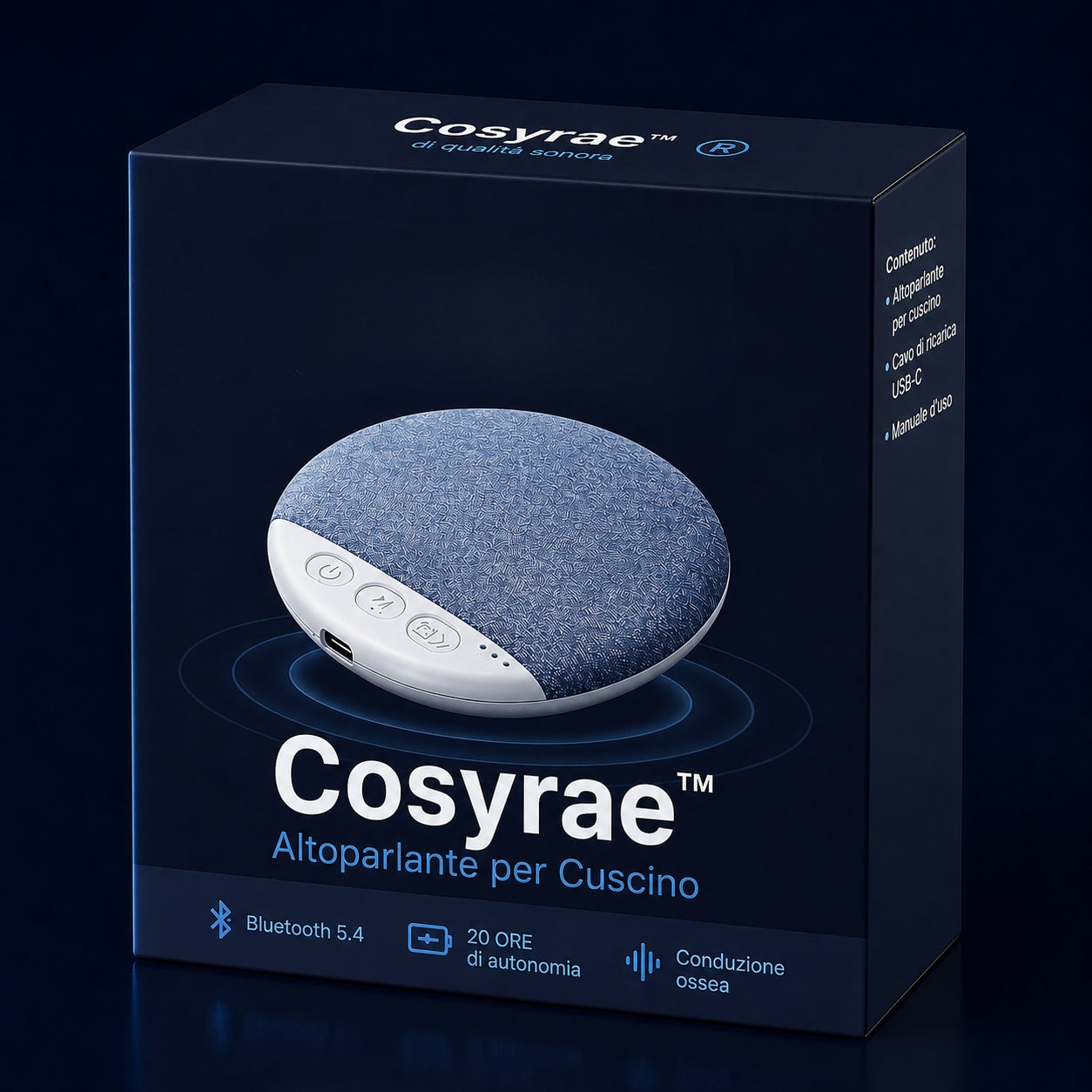 Cosyrae Altoparlante a cuscino